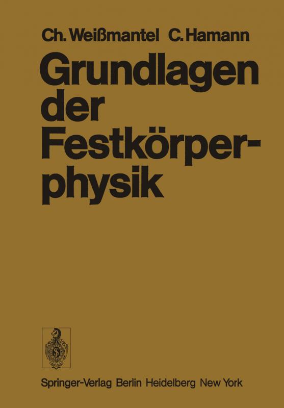 Cover-Bild Grundlagen der Festkörperphysik