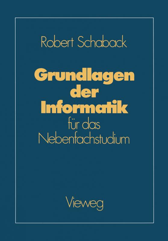 Cover-Bild Grundlagen der Informatik