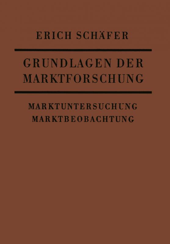 Cover-Bild Grundlagen der Marktforschung