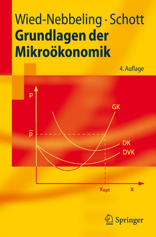 Cover-Bild Grundlagen der Mikroökonomik