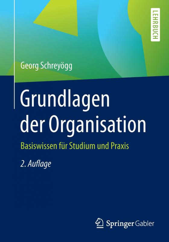 Cover-Bild Grundlagen der Organisation