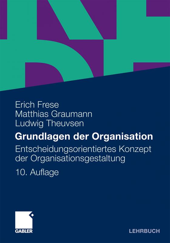 Cover-Bild Grundlagen der Organisation