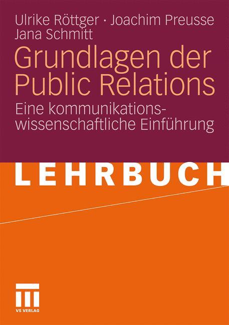 Cover-Bild Grundlagen der Public Relations