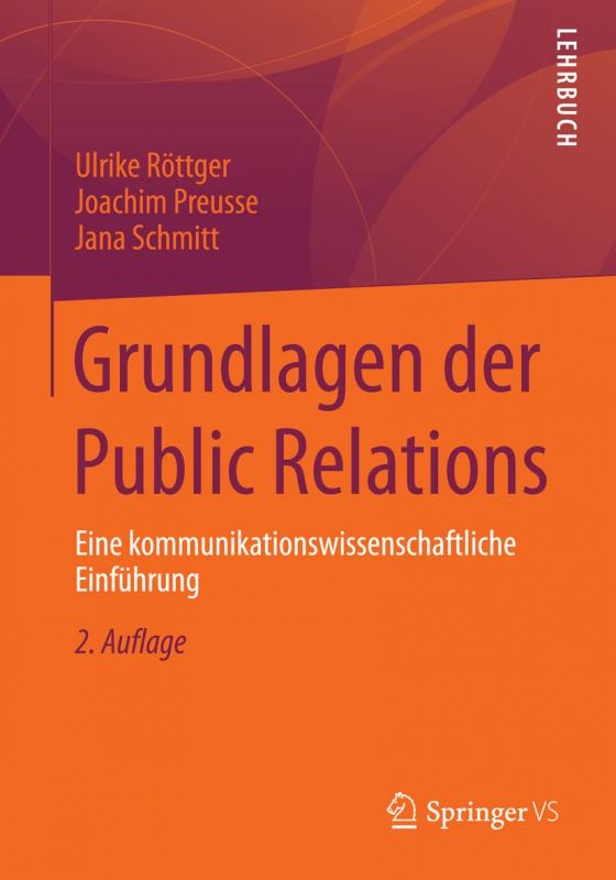 Cover-Bild Grundlagen der Public Relations