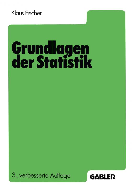 Cover-Bild Grundlagen der Statistik