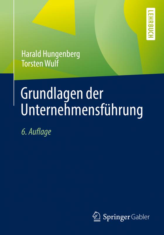 Cover-Bild Grundlagen der Unternehmensführung