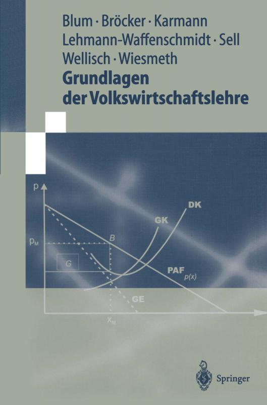 Cover-Bild Grundlagen der Volkswirtschaftslehre