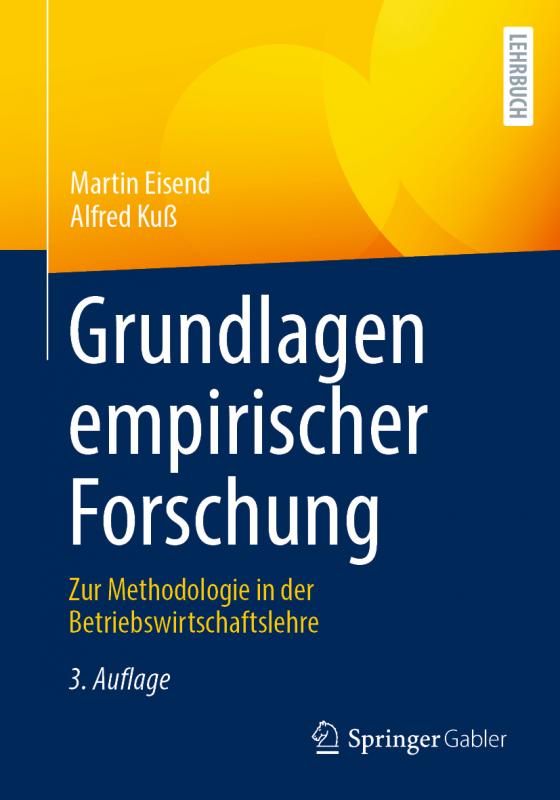 Cover-Bild Grundlagen empirischer Forschung