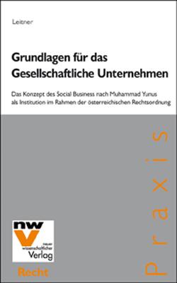 Cover-Bild Grundlagen für das Gesellschaftliche Unternehmen