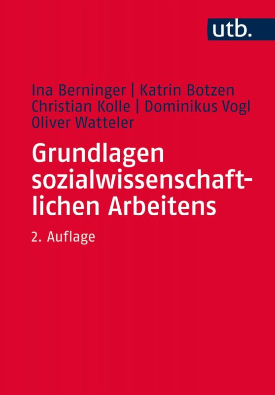 Cover-Bild Grundlagen sozialwissenschaftlichen Arbeitens