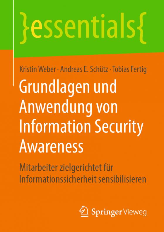 Cover-Bild Grundlagen und Anwendung von Information Security Awareness