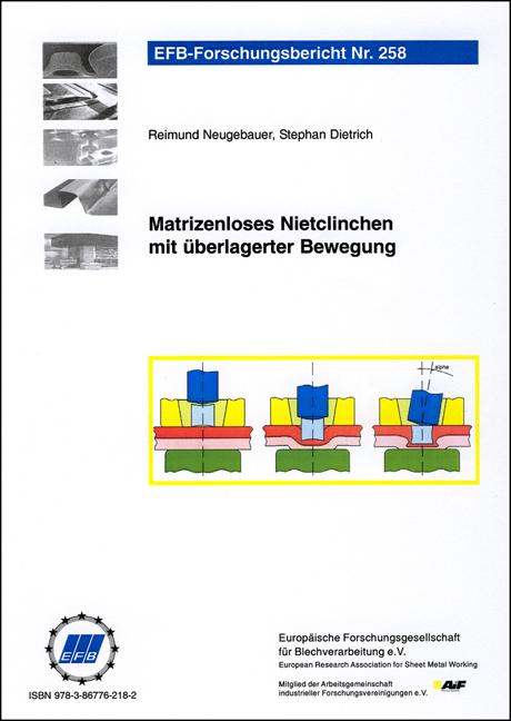 Cover-Bild Grundlagenuntersuchungen zum neuen Fügeverfahren matrizenloses Nietclinchen mit überlagerter Bewegung