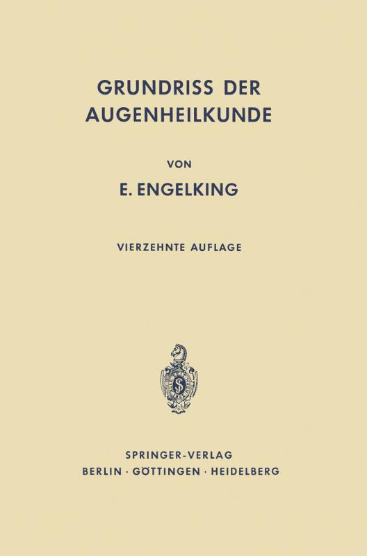 Cover-Bild Grundriß der Augenheilkunde für Studierende