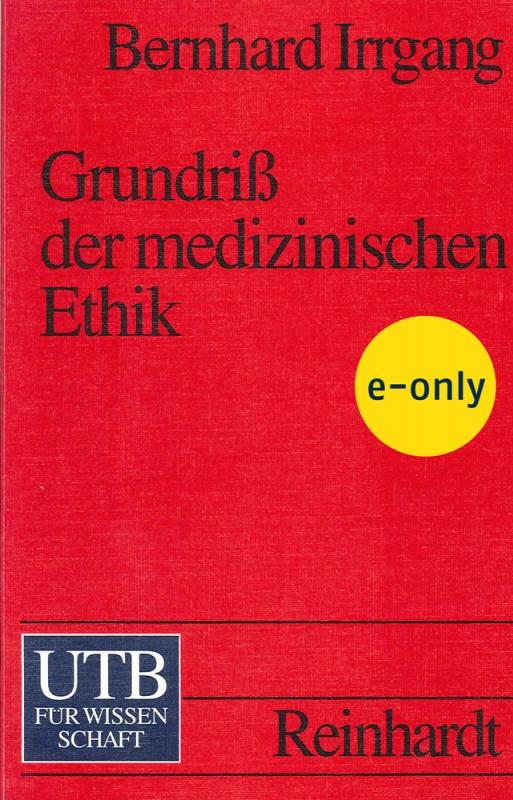 Cover-Bild Grundriss der medizinischen Ethik