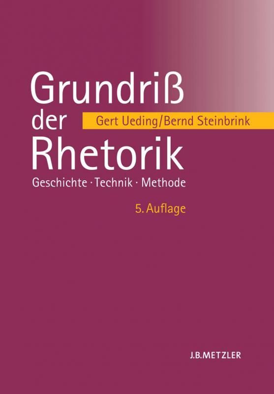 Cover-Bild Grundriß der Rhetorik