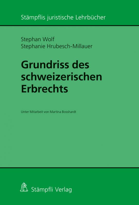 Cover-Bild Grundriss des schweizerischen Erbrechts