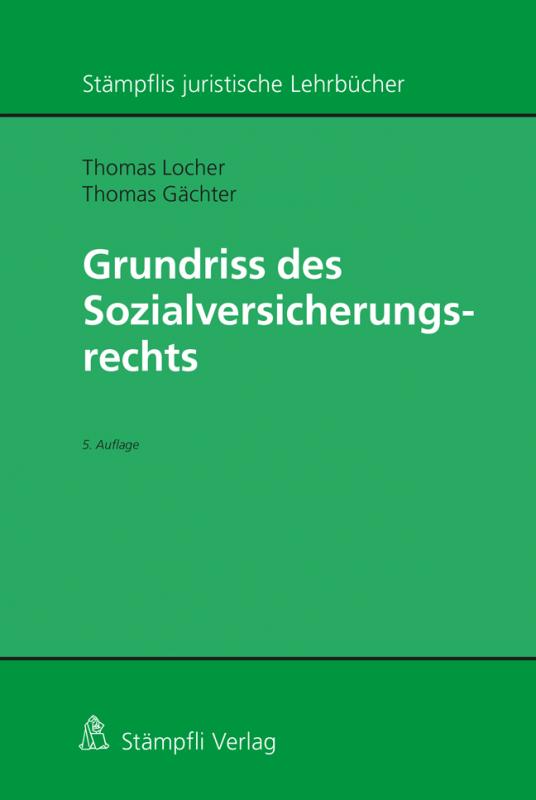 Cover-Bild Grundriss des Sozialversicherungsrechts