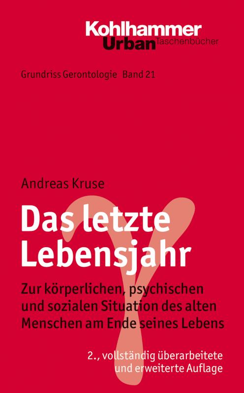 Cover-Bild Grundriss Gerontologie / Das letzte Lebensjahr