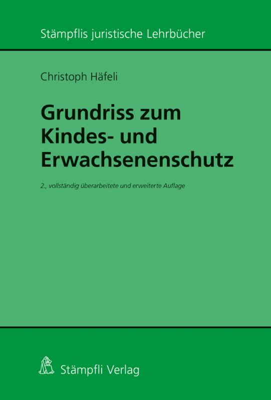 Cover-Bild Grundriss zum Kindes- und Erwachsenenschutz