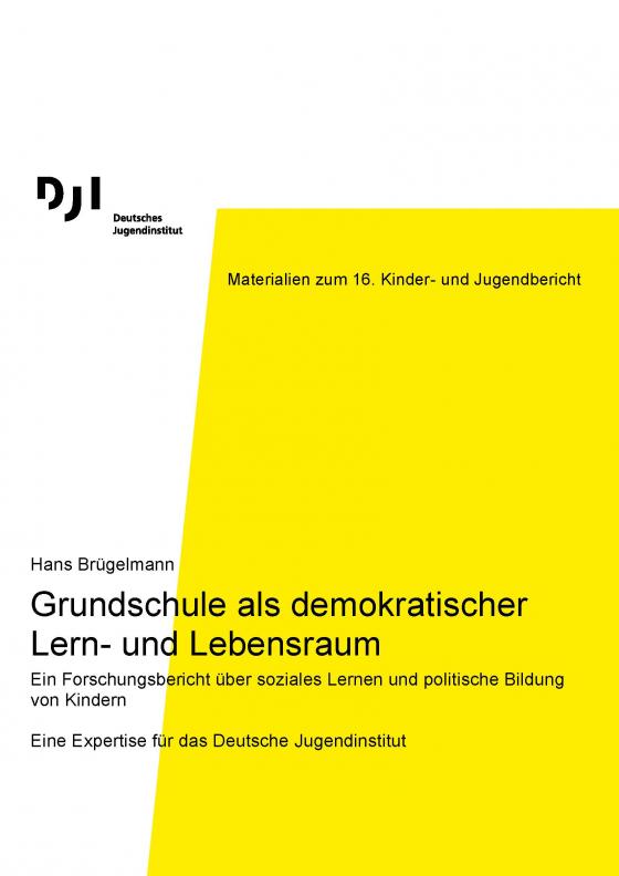 Cover-Bild Grundschule als demokratischer Lern- und Lebensraum