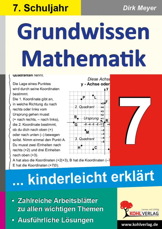 Cover-Bild Grundwissen Mathematik / Klasse 7