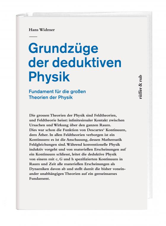 Cover-Bild Grundzüge der deduktiven Physik