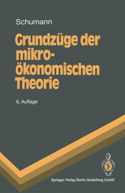 Cover-Bild Grundzüge der mikroökonomischen Theorie