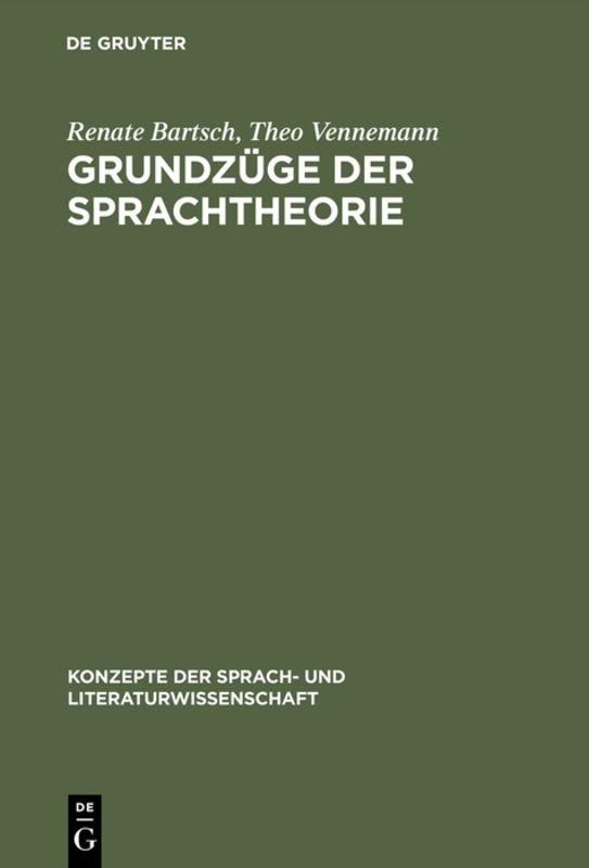 Cover-Bild Grundzüge der Sprachtheorie