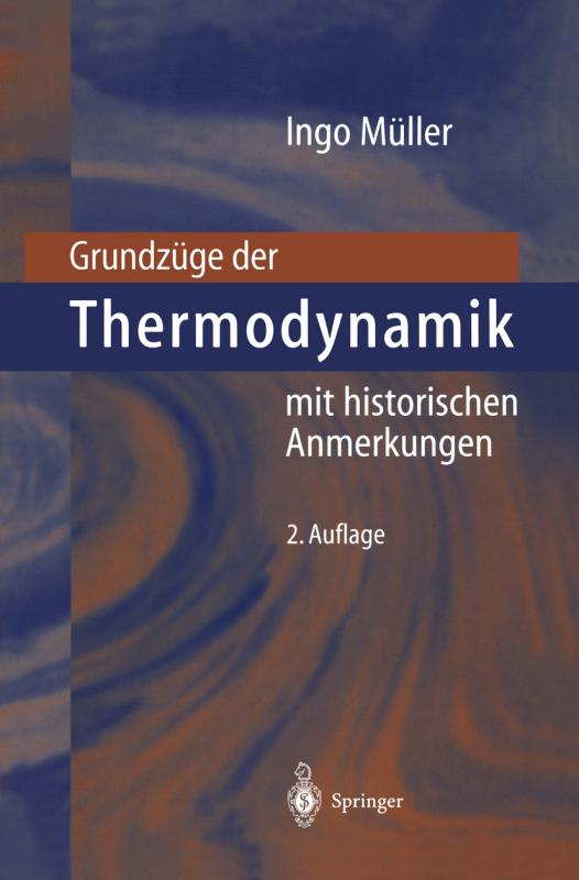 Cover-Bild Grundzüge der Thermodynamik