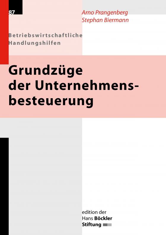 Cover-Bild Grundzüge der Unternehmensbesteuerung