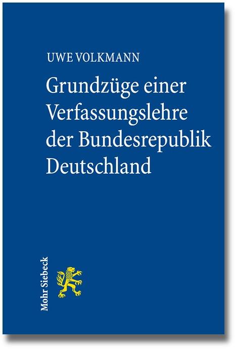 Cover-Bild Grundzüge einer Verfassungslehre der Bundesrepublik Deutschland