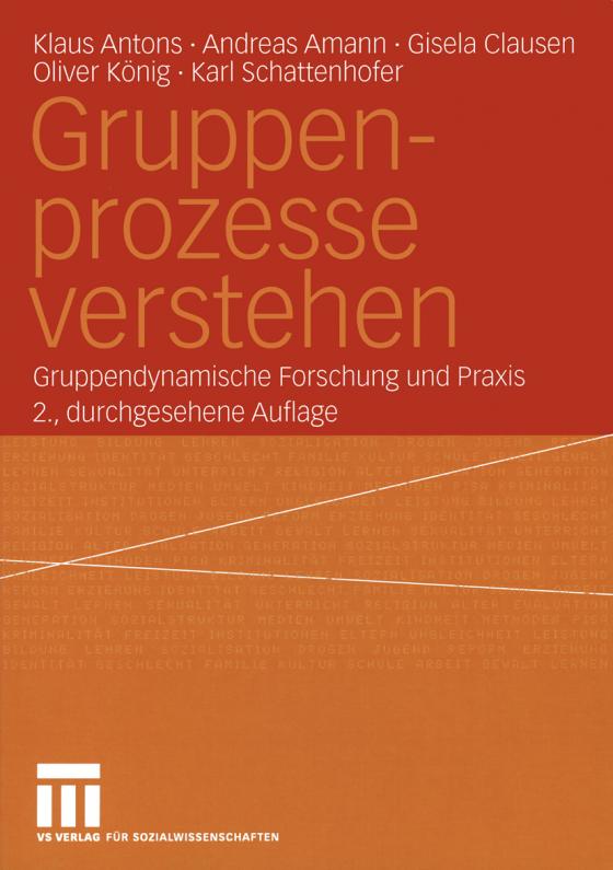 Cover-Bild Gruppenprozesse verstehen