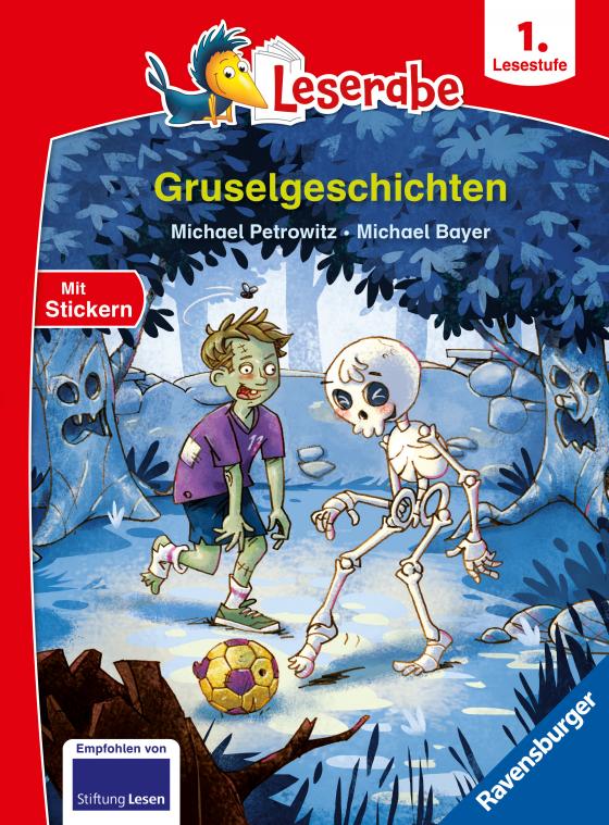 Cover-Bild Gruselgeschichten - lesen lernen mit dem Leseraben - Erstlesebuch - Kinderbuch ab 6 Jahren - Lesenlernen 1. Klasse Jungen und Mädchen (Leserabe 1. Klasse)