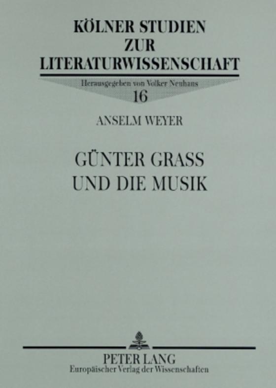 Cover-Bild Günter Grass und die Musik