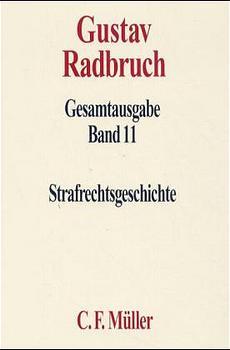 Cover-Bild Gustav Radbruch Gesamtausgabe
