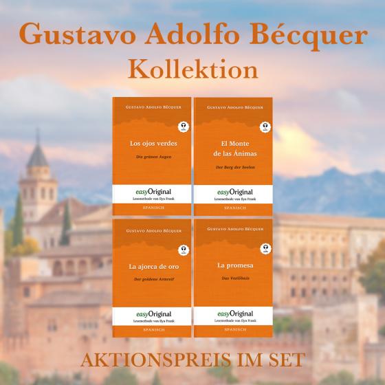 Cover-Bild Gustavo Adolfo Bécquer Kollektion (Bücher + Audio-Online) - Lesemethode von Ilya Frank