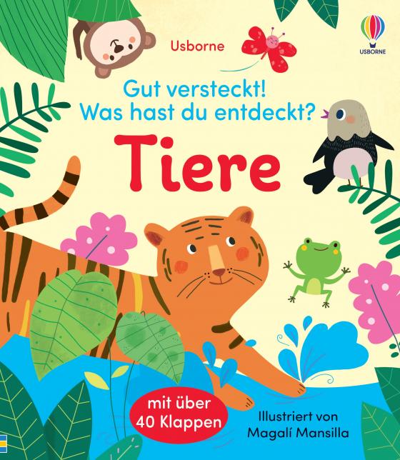 Cover-Bild Gut versteckt! Was hast du entdeckt? Tiere