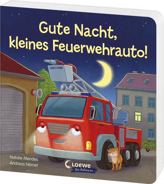 Cover-Bild Gute Nacht, kleines Feuerwehrauto!