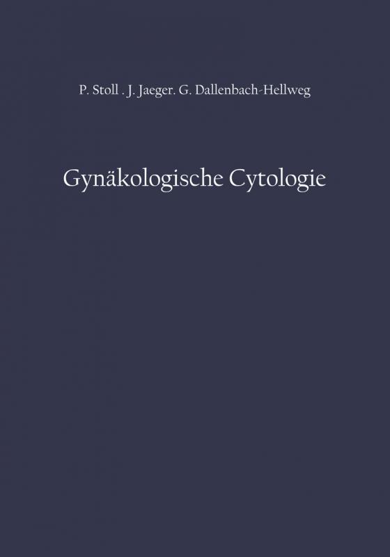 Cover-Bild Gynäkologische Cytologie