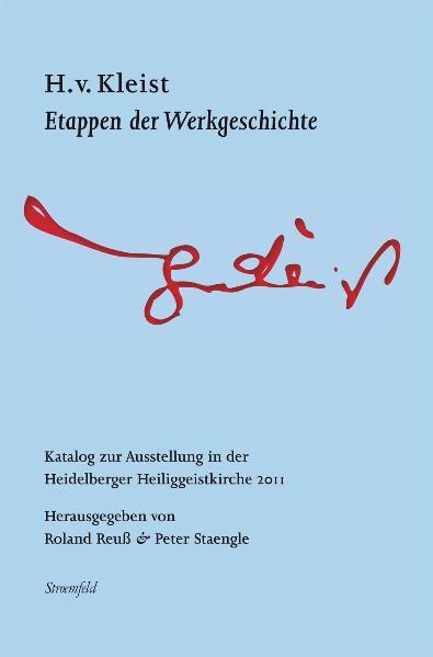 Cover-Bild H. v. Kleist. Etappen der Weltgeschichte