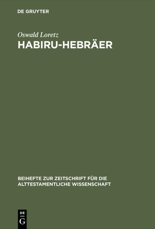 Cover-Bild Habiru-Hebräer