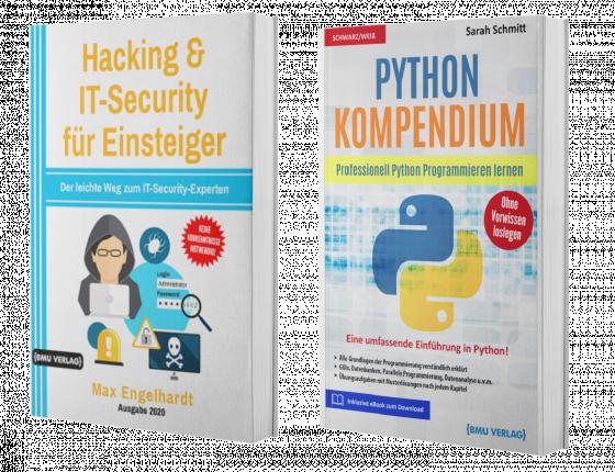Cover-Bild Hacking & IT-Security für Einsteiger + Python Kompendium (Taschenbuch)