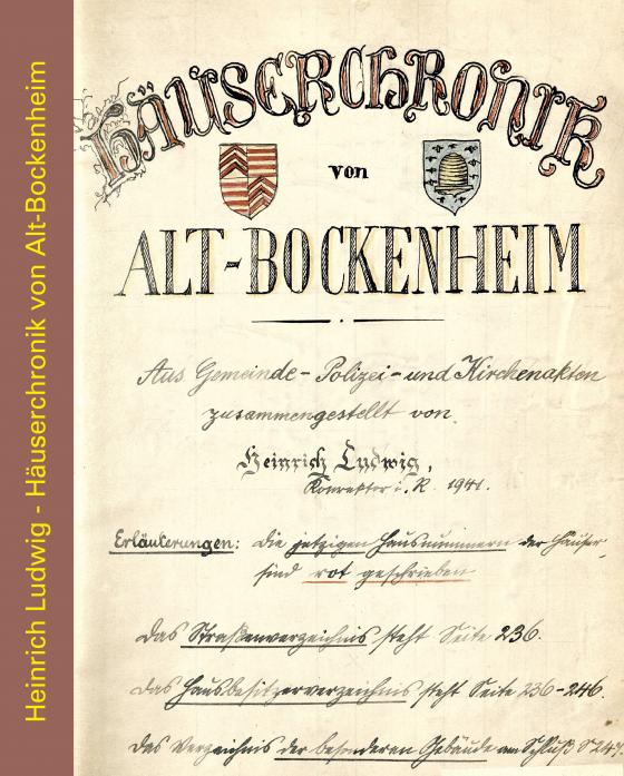 Cover-Bild Häuserchronik von Alt-Bockenheim