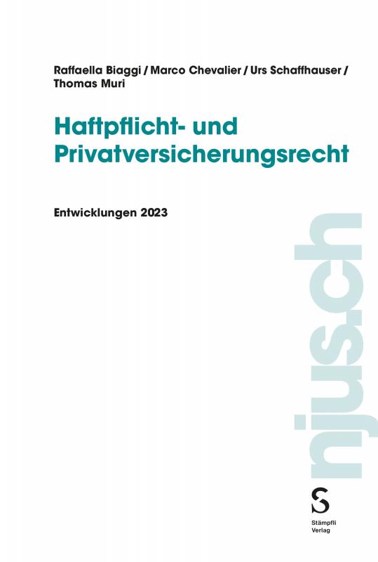 Cover-Bild Haftpflicht- und Privatversicherungsrecht