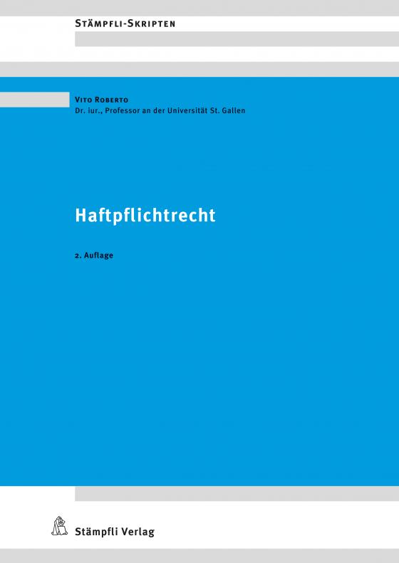 Cover-Bild Haftpflichtrecht