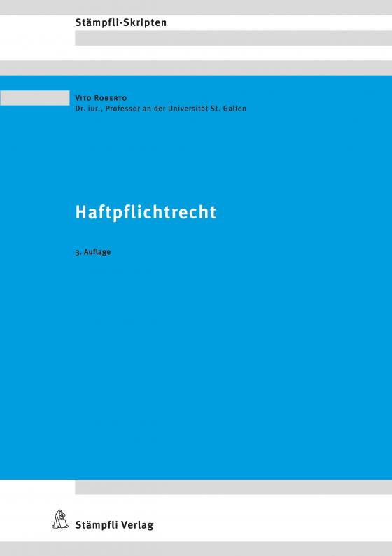 Cover-Bild Haftpflichtrecht