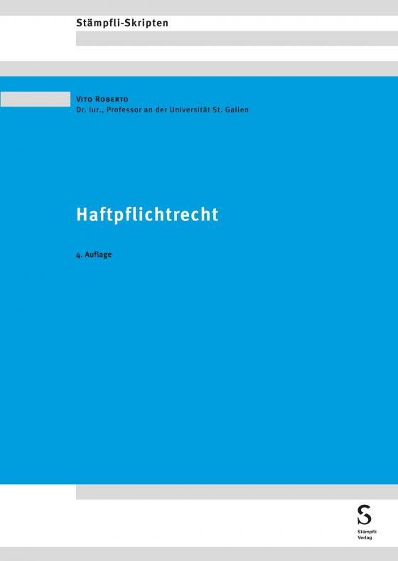 Cover-Bild Haftpflichtrecht