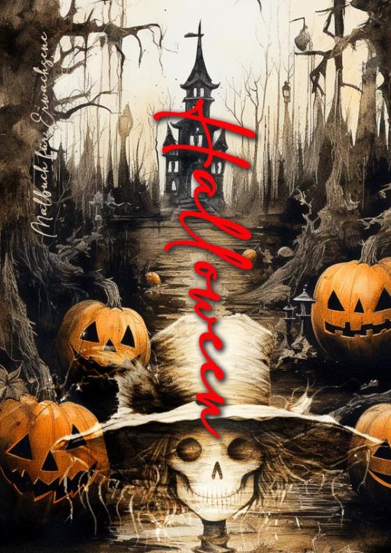 Cover-Bild Halloween Malbuch für Ewachsene