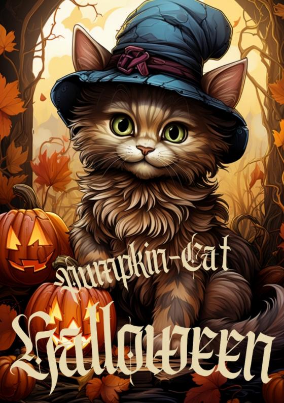 Cover-Bild Halloween - Pumpkin-Cat