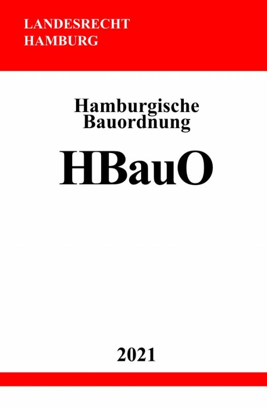 Cover-Bild Hamburgische Bauordnung (HBauO)